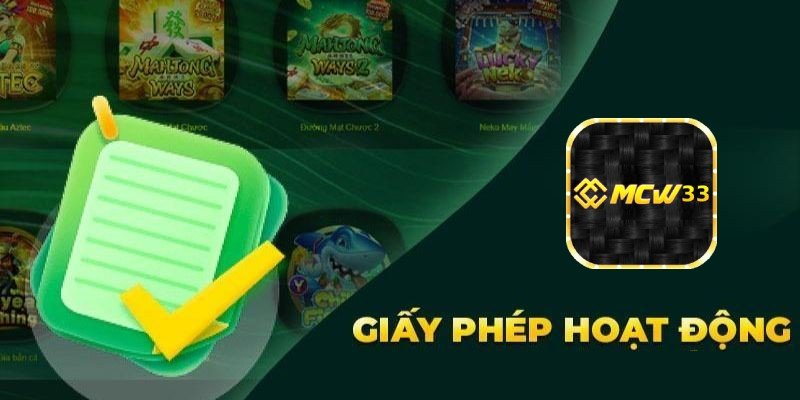 Giấy phép hoạt động hợp pháp của nhà cái